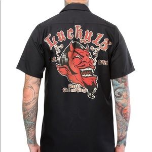 Lucky 13 work shirt size L
